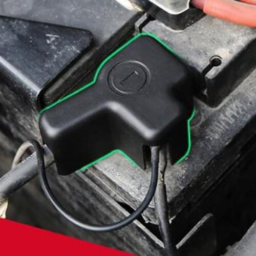 For Chevrolet Cruze 2009-2015 Car Battery Negative Protector Cover Frame Clip Case Non-flammable Car Accessories