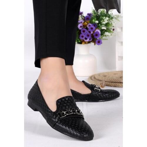 Woggo Pnt 354030 Straw Daily Women Ballerina Shoes