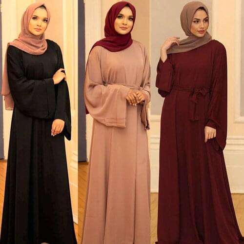 Abaya Dubai Turkey Kaftan Hijab Muslim Dress India Islamic Clothing Dresses for Women Oman Vestidos Ramadan Jilbab Caftan Robe