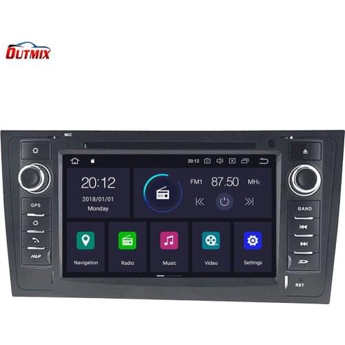 Android 10.0 4G+64GB Car DVD Multimedia Player GPS Radio Player For AUDI A6 1997-2005 Allroad 2000-2006 GPS Navigation headunit