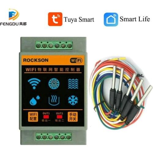 Smart Home Water Leakage Sensor Alarm System Tuya Wifi Swimming Vape Tank Flow detector Protection against water leaks