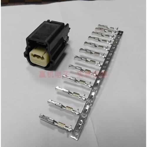 For Ford New Mondeo edge Automatic Parking Front Radar Electric Eye Probe Plug Connector Terminal 3PIN Original housing