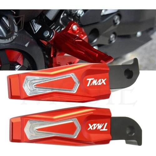 For Yamaha TMAX T-MAX 530 TMAX530 DX SX 2017 2018 Motorcycle Rear Foot Pegs TMAX530 Footrest Pedals Passenger Folding Rearset