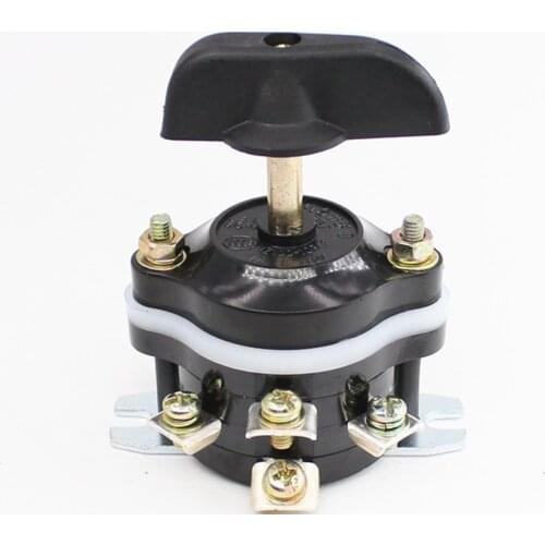 HZ10-10P/3 220V/DC-21A 3 Position Latching 9 Terminals Changeover Combination Switch