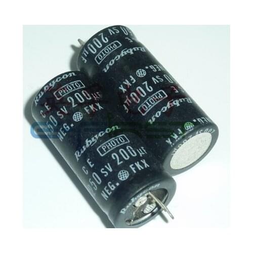 Low esr 250v 200uf photo flash capacitor for camera etc 14*32mm