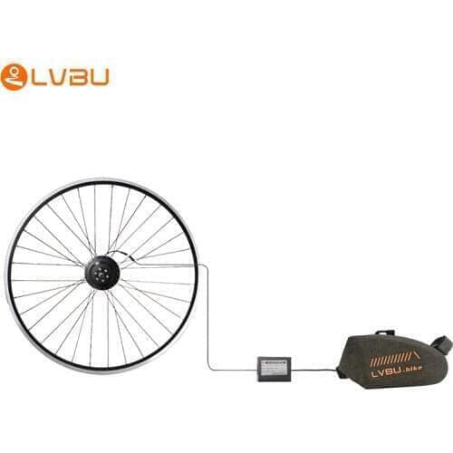 Lvbu Wheel 16-29 Inch 700CC Wheel 250W 350W BLDC Gear Motor BT40V ebike kit with batttery one piece