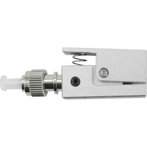 New bare square fc fiber optic connector bare flange fiber adapter temporary adapter success test otdr,simples para testes de fi