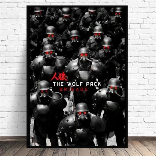 Jin Roh wolf brigade Anime Art Print Poster Picture Wall Modern Minimalist Bedroom Living Room Decoration