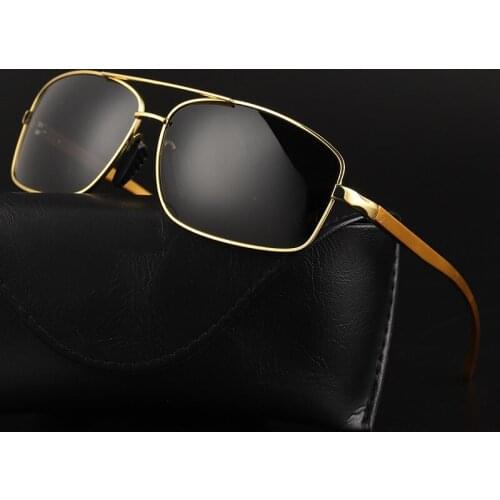 Polarized Sunglasses Men Women Aluminum Driver UV400 Male Vintage Sun Glasses Mirror Dropshipping Accessories Eyewear Oculos