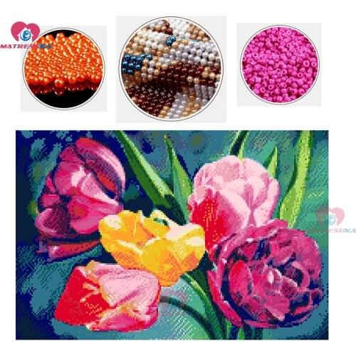 Diy 3d cross stitch beaded embroidery dog family beadwork home decor crafts needlework accessories pearl part beads embroidery