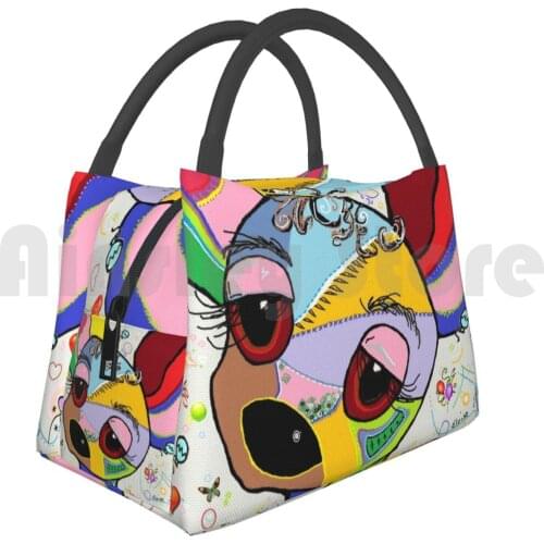 Cooler Lunch Bag Picnic Bag Chihuahua Chihuahua Mexican Teacup Pocket Size Tiny Toy Miniature Standard House Pet