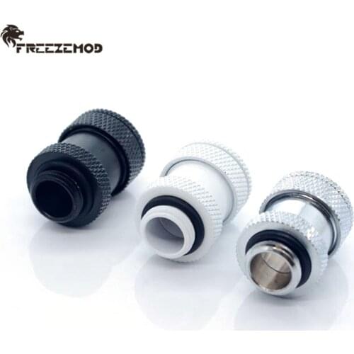 FREEZEMOD Male-Male Extension 22mm 31mm Extender Fitting 22-31mm Double Male Adapter G1/4 Thread Graphics Water Cooler Modding