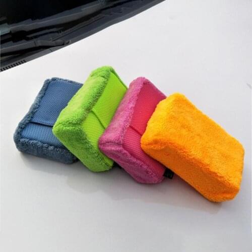 High Quality Wash Glove Lightweight Wear Resistant Car Care Coral Fleece Thick Cleaning Mitt Wax Detailing Brush for Auto