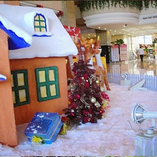 1Pc Artificial Simulation Snow Instant Fluffy Decorations For Christmas Wedding TB Sale