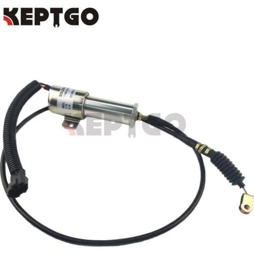 1 PCS New 11N6-66030-24 Diesel Fuel Shutdown Solenoid Valve For Hyundai Daewood