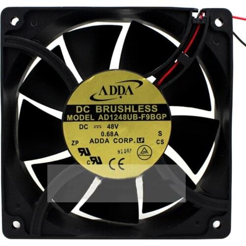 12038 DC48V 0.68A AD1248UB-F9BGP server fan 6 Month Warranty
