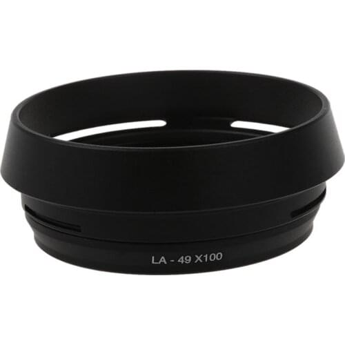 49mm LH-JX100 Lens Hood LA-49X100 Adapter Ring f. Fujifilm X100 Fuji Finepix
