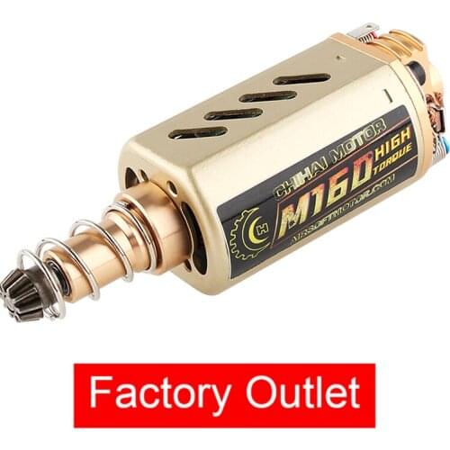 CHF-480WA CNC 16TPA D-Type Long Axle Gen. 2 High Performance AEG Motor For AIRSOFT Upgrade AEG MOTOR M4/M16 MP5s P90s G3s