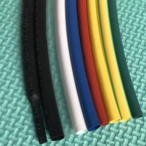 1mm*4000mm color heat shrinkable tube environmentally friendly insulation heat shrinkable sleeve flame retardant non-toxic soft