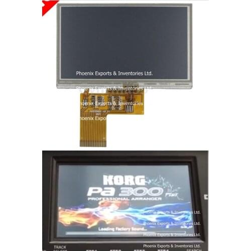 Original KORG Display with Touch Screen Digitizer for Korg PA300 LCD Screen Display Touch Panel