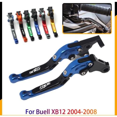 For Buell XB12 All Models Up to 08 Only 2004 2005 2006 20072008 Adjustable Folding Extendable Motorcycle CNC Brake Clutch Levers