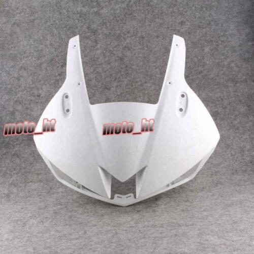 For Honda CBR 600RR 2013-2014 Motorcycle Upper Front Nose Cowl Fairing Injection Mold ABS Plastic Unpainted White