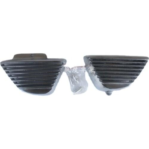 FOR for monkey Sub-50Q Motorcycle Orangutans FOR for monkeybike Modified Cover Side Cover Triangular Aluminum Alloy Cover