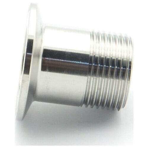 1-1/2" BSP Male x 64mm Ferrule OD 304 Stainless Steel Sanitary Connector Pipe Fitting For Homebrew Fit 2" Tri Clamp
