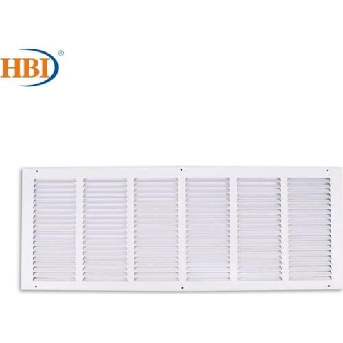 HBI 10PCS W30"xH10" Steel White Finished Return Air Grilles Ceiling Air Vent Ceiling Duct Cover Air Register Ventilation Grilles