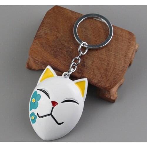 Kimetsu no Yaiba Fashion Novelty Keychain Anime Sabito Tanjirous Mask Keychain J78F