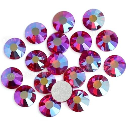 Lt.Siam AB Non hot fix rhinestones Flat Back strass Crystals for DIY 3D nail art stones sequins glass glitters for manicure deco