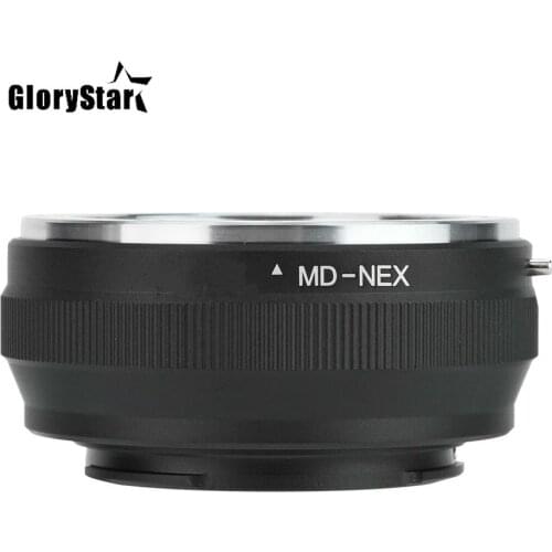 MD-NEX Metal Lens Adapter Ring for Minolta MD Lens Fit for Sony NEX Mirrorless Camera