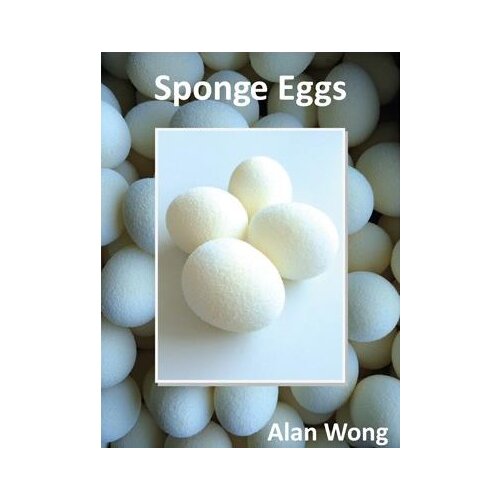 Pack of 4pcs Sponge Eggs By Alan Wong - Trick,Close Up Magic,Fun,Mentalism,Illusions,Stage,Party Trick,Magia Toys,Classic