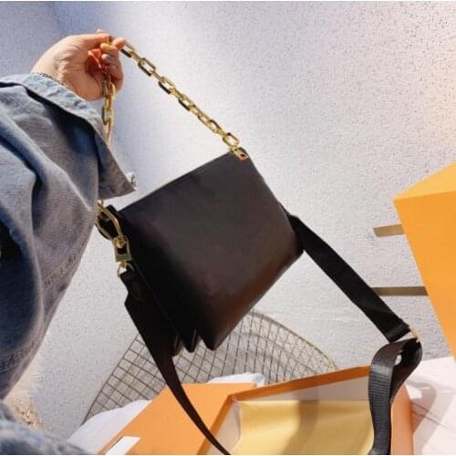 Selling handbag SOFT TRUNK Chest pack lady Tote chains hand bags Top quality presbyopic purse bag Leather crossbody luxury desig