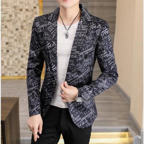 Luxury Party Prom Blazer Autumn Men Shinny Yarn Wine Red Blue Black Blazer Jacket Men Slim Fit Business Dress Suit Coat Jackets