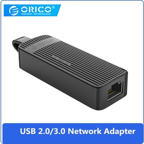 Network Adapter Ethernet Network Card ORICO UTK-U2 UTK-U3 USB 2.0 3.0 to RJ45 LAN Ethernet Adapter Network Card for PC
