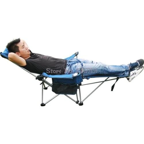 Folding fishing chair backrest performer leisure beach bed chair