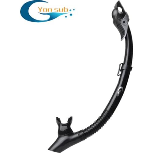 YONSUB Diving Dry Snorkel Underwater Scuba Diving Breathing Tube Silicone Mouthpiece Swimming Snorkeling Equipment