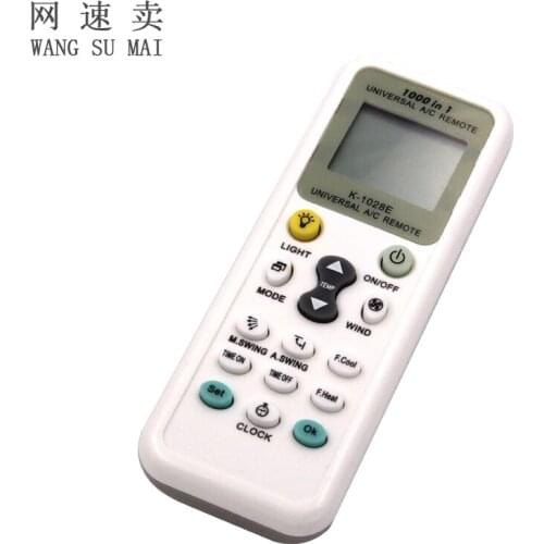 Hot Universal Low Power Consumption K-1028E Air Condition 1028E LCD A/C Muli Air conditioner Remote Control
