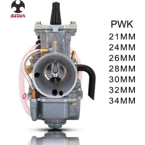 Universal PWK 21 24 26 28 30 32 34 MM Motorcycle Carburetor Carb For Keihin With Power Jet Racing Moto Dirt Bike Motocross