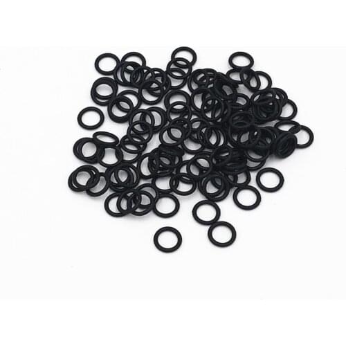 100Pcs Black NBR O-Ring Sealing Rubber Ring Washer Gaskets OD 4/4.5/5/5.5/6/6.5/7/8/9/10/11/12/13/14/15/16/17/18~92mm x 1mm