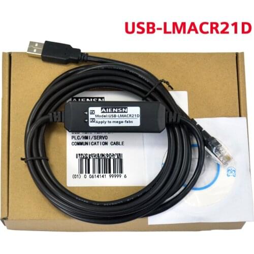Suitable for Shangyin mega-fabs servo drive debugging cable USB data cable compatible model LMACR21D