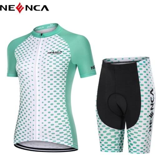 NEECA Women Cycling Jerseys Sets MTB Cycling Clothing Breathable PRO Mountian Bicycle Clothes Bike Wear