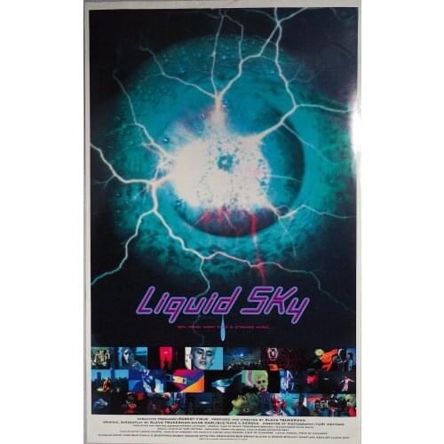 Liquid Sky Japanese MOVIE Art print Silk poster Home Wall Decor