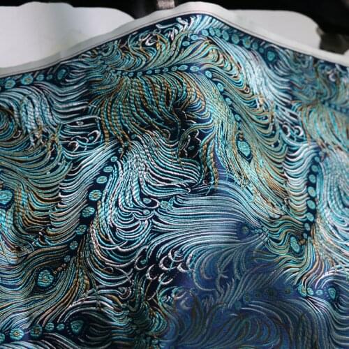 100cm*75cm Chinese Style Jacquard clothing material Chinese Ethnic Brocade Fabric