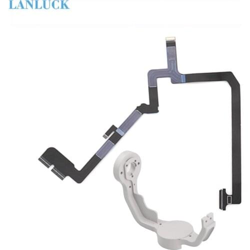 2 IN 1 for DJI Phantom 4 Drone P4 Repairing Parts Gimbal Roll Arm Camera Bracket with Ribbon Flat Cable Flex Flexible Cable