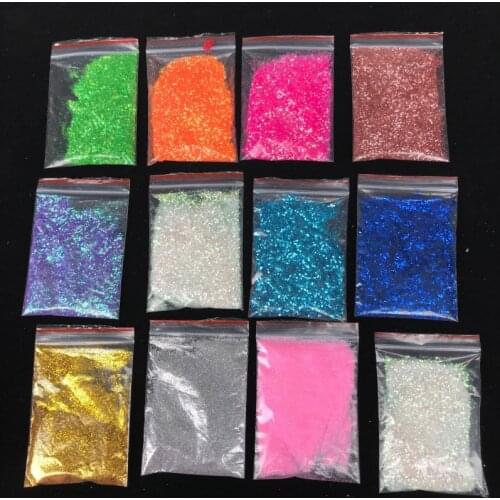 20g PET Colorful Golden Glitter Powder Circular Sequins Flash Laser Powder Balloon Bobo Ball Filling Confetti for Wedding Party