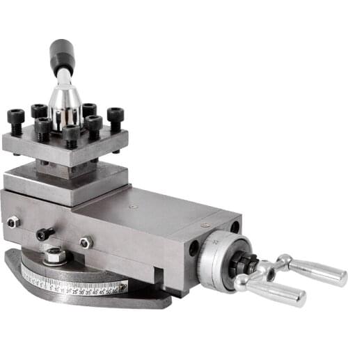 AT300 Tool Holder Mini Lathe Accessories Metal Lathe Holder Tool Assembly Quick Change Lathe Tool Holder Tool 80mm Stroke