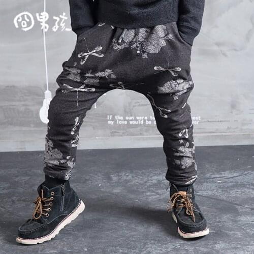 Childrens Fashion Clothing Harem Hip Hop Dance Baggy Pants bloomers Sweatpants big crotch Costumes kids Punk sports trousers