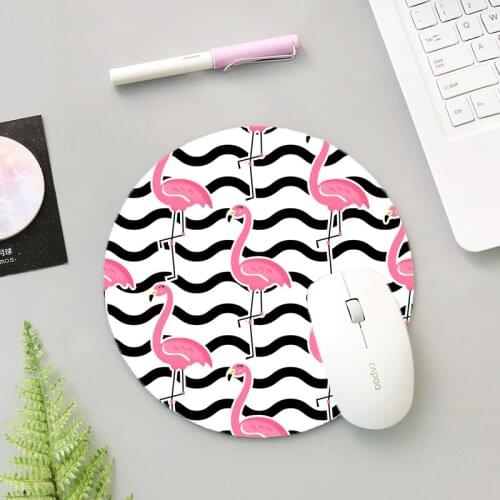 Animal Gaming Mouse Pad Small Non-slip Pad 200x200mm Computer Round Mouse Pad Csgo High Quality Russian Promotion best seller